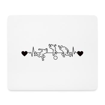 Bowling Kegel Geschenk Bowlingkugel Bowler Kegeln - Mousepad (Querformat) - Weiß - Vorne
