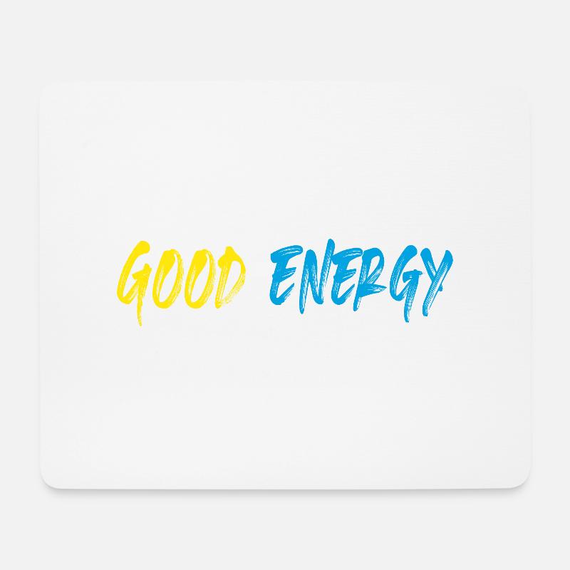 Buena energia - Gute Energie - Mousepad (Querformat) - Weiß