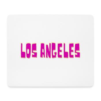 Los Angeles - Tapis de souris (format paysage) - blanc - Devant