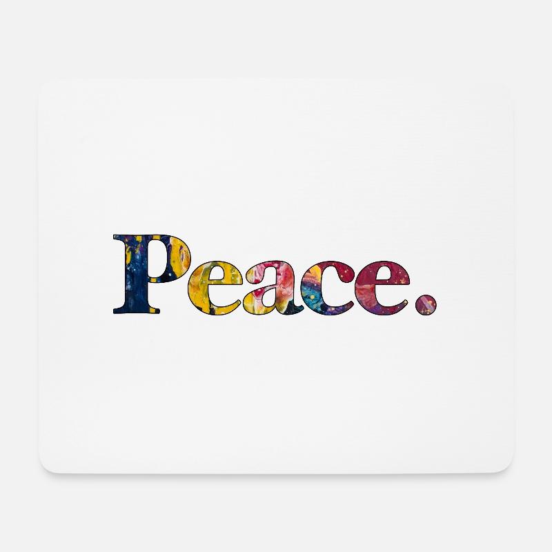 Frieden Peace - Mouse Pad (horizontal) - white
