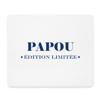Edition limitée papou - Tapis de souris (format paysage) - blanc - Devant