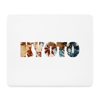 KYOTO COLORFUL - Mouse Pad (horizontal) - white - Front