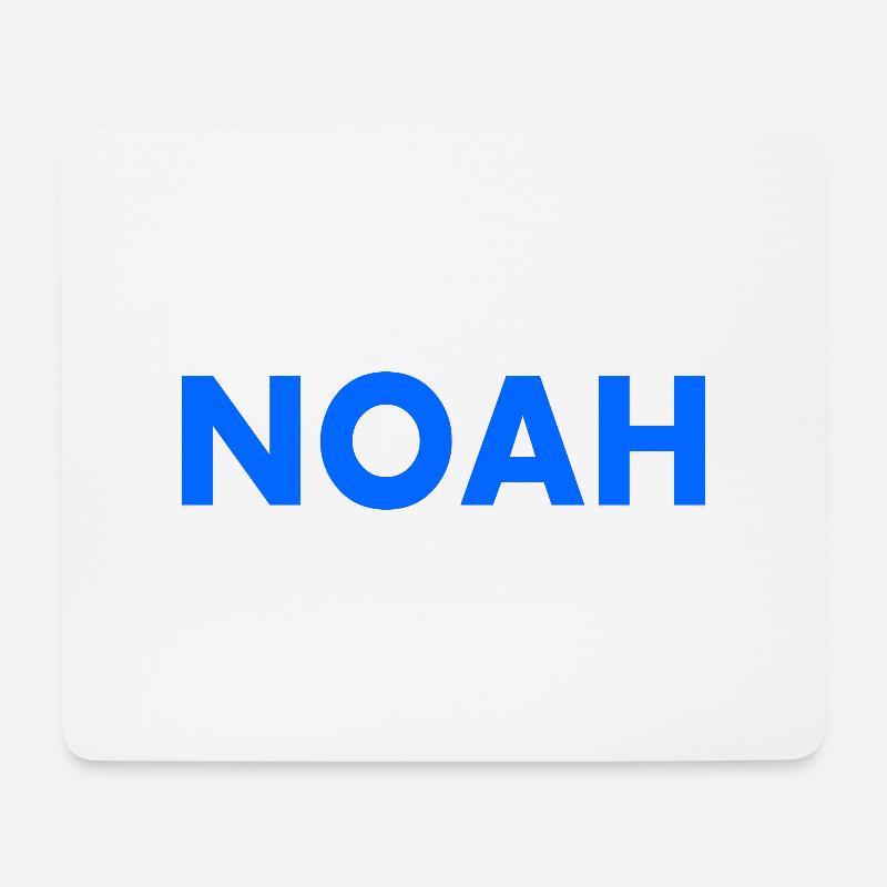 Noah - Mousepad (Querformat) - Weiß