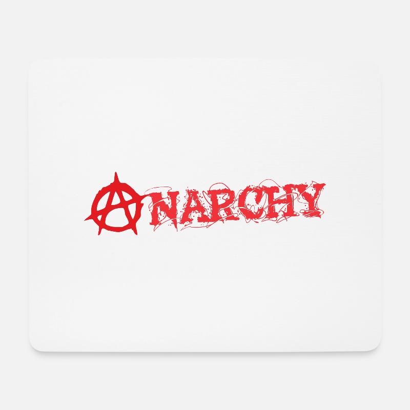 Anarchy - Mouse Pad (horizontal) - white
