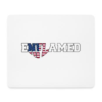 Enflamed | Election 2024 - Mouse Pad (horizontal) - white - Front