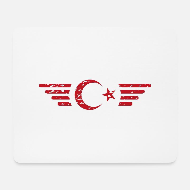 ich liebe Türkei Türkiye - Mousepad (Querformat) - Weiß