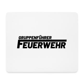 Gruppenführer Freiwillige Feuerwehr - Mousepad (Querformat) - Weiß - Vorne