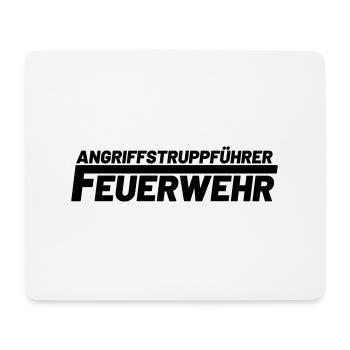 Angriffstruppführer Freiwillige Feuerwehr - Mousepad (Querformat) - Weiß - Vorne