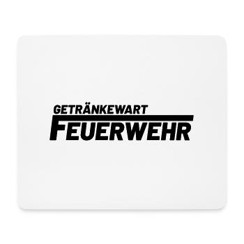 Getränkewart Freiwillige Feuerwehr - Mousepad (Querformat) - Weiß - Vorne