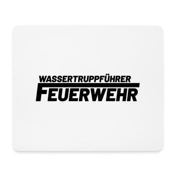 Wassertruppführer Freiwillige Feuerwehr - Mousepad (Querformat) - Weiß - Vorne