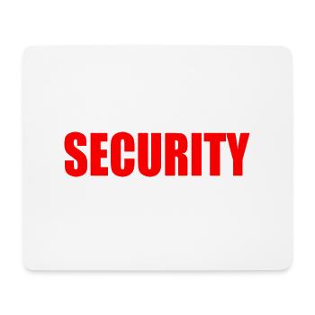 Security - Mouse Pad (horizontal) - white - Front