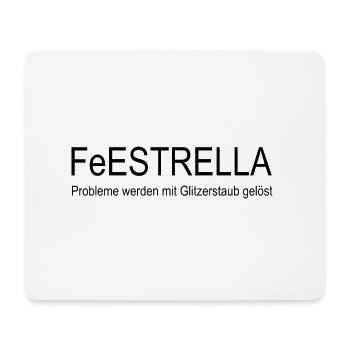 Top moderner T-Shirt Design Must have 2024 - Mousepad (Querformat) - Weiß - Vorne
