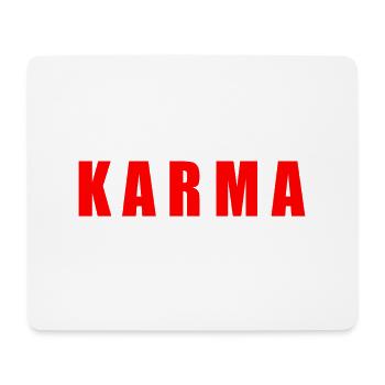 Karma - Mousepad (Querformat) - Weiß - Vorne