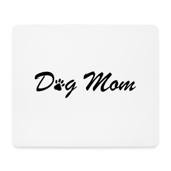 MAMAN CHIEN - Tapis de souris (format paysage) - blanc - Devant