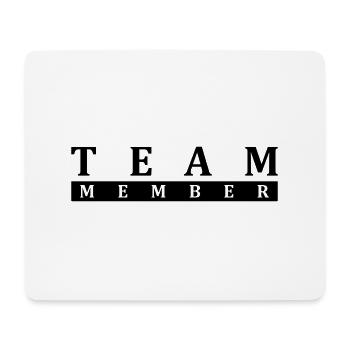 Team Member 2 - Mouse Pad (horizontal) - white - Front
