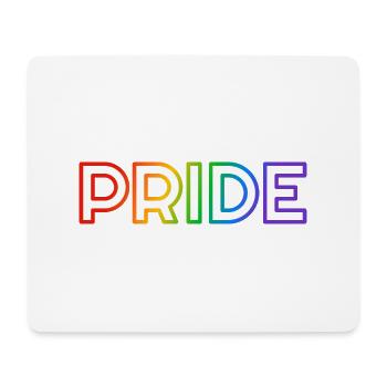 PRIDE Regenbogen LGBTQ schwul - Mousepad (Querformat) - Weiß - Vorne