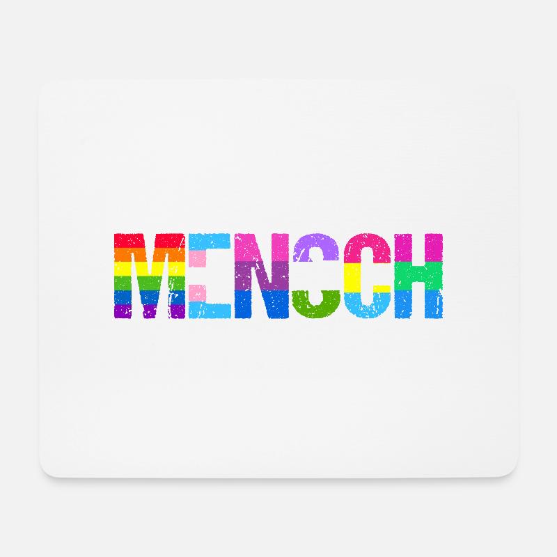 Mensch Pride Month LGBT LGBTQ - Mousepad (Querformat) - Weiß