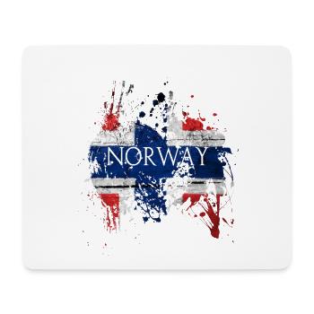 NORWAY Flag Norway Flag Flag Norge Gift - Mouse Pad (horizontal) - white - Front