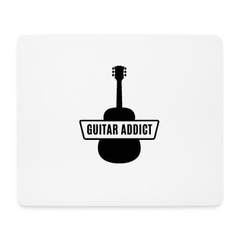 Guitare - guitare - Tapis de souris (format paysage) - blanc - Devant