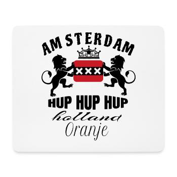 Dutch Soccer Jersey Netherland Flag Amsterdam - Mouse Pad (horizontal) - white - Front