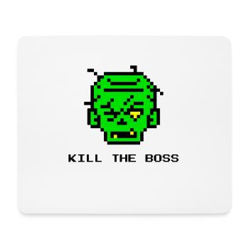 lässiges retrogaming t-shirt fun cool 8bit - Mousepad (Querformat) - Weiß - Vorne