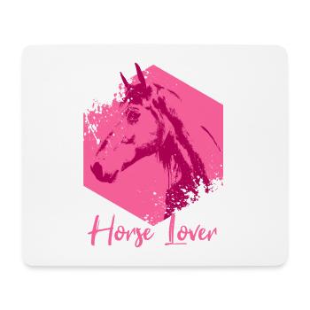 Pferd Pony Reiten Pferdesport Geschenk - Mousepad (Querformat) - Weiß - Vorne