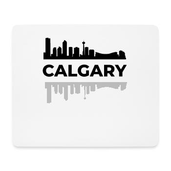 Calgary Kanada Alberta Nordamerika Großstadt Reise - Mousepad (Querformat) - Weiß - Vorne