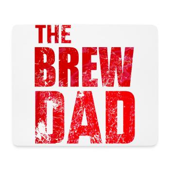 Vater Papa Bier Brauen Brauer Alkohol Geschenk - Mousepad (Querformat) - Weiß - Vorne