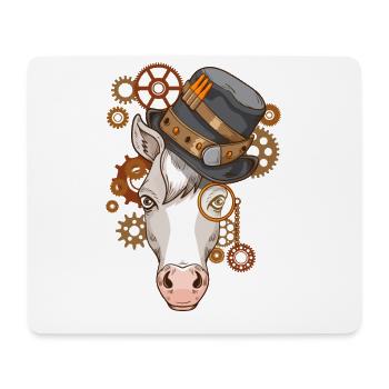 Steampunk Geschenk Männer Pferdezüchter Pferde - Mousepad (Querformat) - Weiß - Vorne
