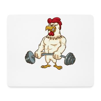 Kreuzheben Fitnessstudio Geschenk Gym Bodybuilding - Mousepad (Querformat) - Weiß - Vorne