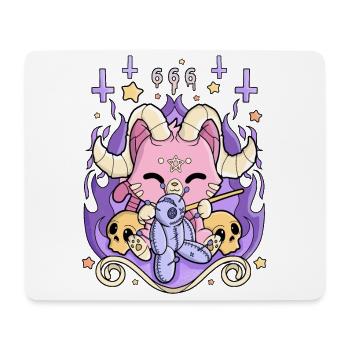 Gothic Kawaii Creepy Pastel Goth Chibi Kawaii - Mousepad (Querformat) - Weiß - Vorne