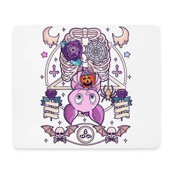 Horror Halloween Creepy Kawaii Pastel Goth - Mousepad (Querformat) - Weiß - Vorne