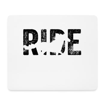 Riding horses like no one Cowboy racehorse - Mouse Pad (horizontal) - white - Front