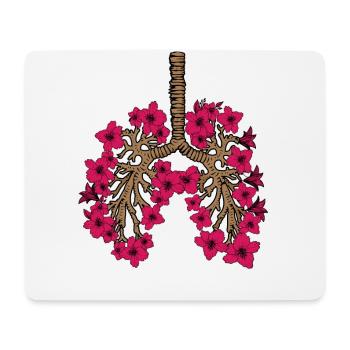 Jardin Fleuriste Cadeau Femmes Plantes Fleurs - Tapis de souris (format paysage) - blanc - Devant