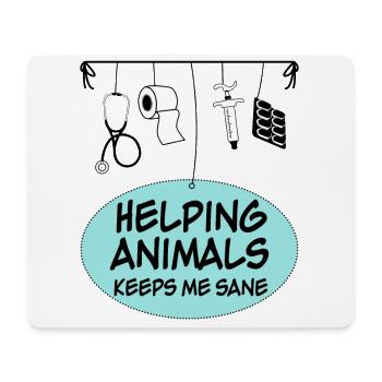 Veterinarian Veterinary Assistant - Mousepad (Querformat) - Weiß - Vorne