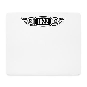 1972 vintage 1972 limited edition 1972 Gift Idea 1 - Mousepad (Querformat) - Weiß - Vorne