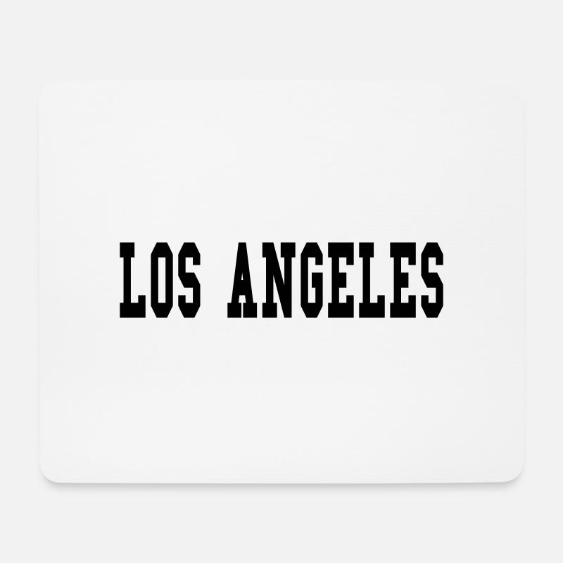los angeles - Mousepad (Querformat) - Weiß