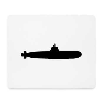 submarine - Mousepad (Querformat) - Weiß - Vorne