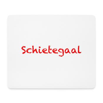 schietegaal Frise orientale proverbes plat allemand - Tapis de souris (format paysage) - blanc - Devant