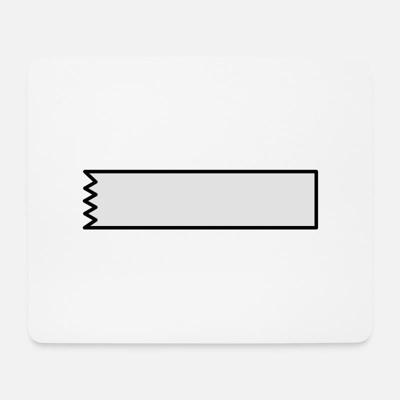 Tixo - Mouse Pad (horizontal) - white
