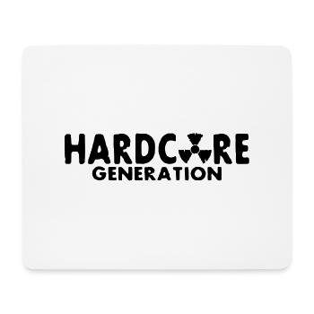 harcore generation / hard core generation - Mouse Pad (horizontal) - white - Front