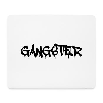 gangster - Tapis de souris (format paysage) - blanc - Devant