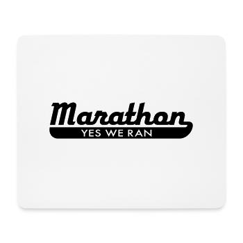 marathon - Mouse Pad (horizontal) - white - Front