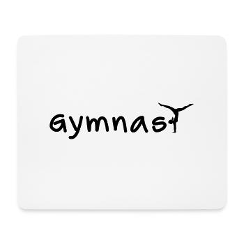 Gymnast - Tapis de souris (format paysage) - blanc - Devant