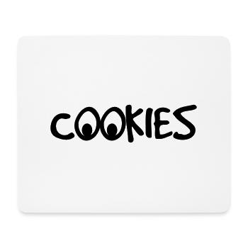 Cookies - Mousepad (Querformat) - Weiß - Vorne