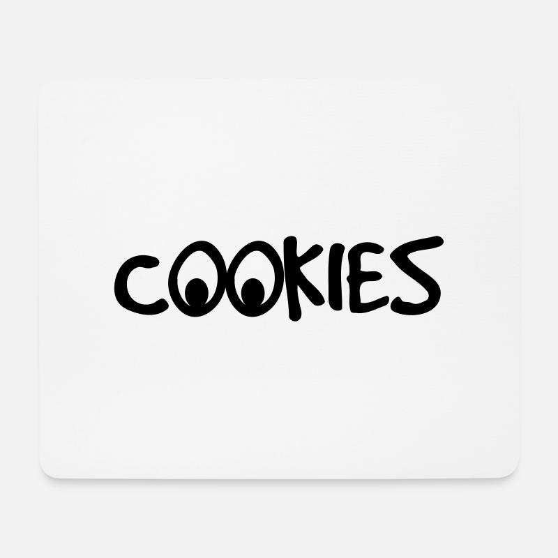 Cookies - Mouse Pad (horizontal) - white