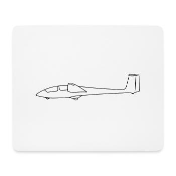 ASK21 - Mouse Pad (horizontal) - white - Front