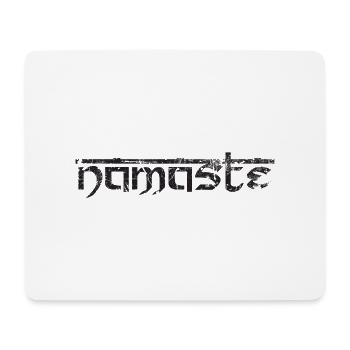 namaste 01 - Tapis de souris (format paysage) - blanc - Devant