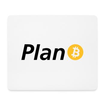 Plan B - Mousepad (Querformat) - Weiß - Vorne