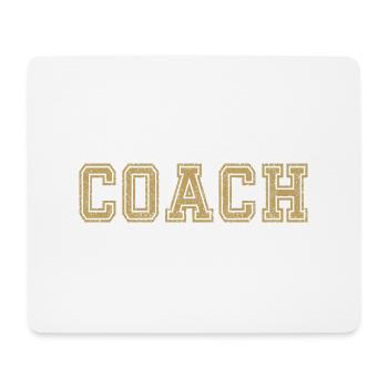 Coach und Trainer Geschenk - Mousepad (Querformat) - Weiß - Vorne